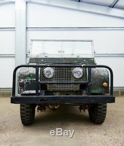 Land rover series one 80 inch restoration project