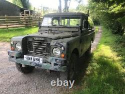 Landrover 109 Series 3 1974 Original with Galvanised Military Chassis