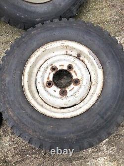 Landrover Series 1, 2, 3 & Defender Wheels X4 5.5 X 16 X 33 88432 Nrc7578
