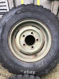 Landrover Series 1, 2, 3 & Defender Wheels X4 5.5 X 16 X 33 88432 Nrc7578