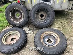 Landrover Series 1, 2, 3 & Defender Wheels X4 5.5 X 16 X 33 88432 Nrc7578