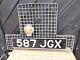 Landrover Series 2 / 2a Mesh Grill With Registration Plate 587 Jgx + Aa Badge