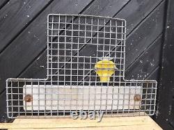 Landrover Series 2 / 2a Mesh Grill with Registration Plate 587 JGX + AA Badge