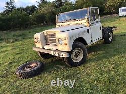 Landrover Series 3 Carawagon, plus new original unused Solihull chassis, o/d etc