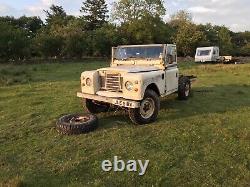 Landrover Series 3 Carawagon, plus new original unused Solihull chassis, o/d etc