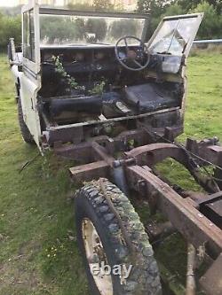 Landrover Series 3 Carawagon, plus new original unused Solihull chassis, o/d etc