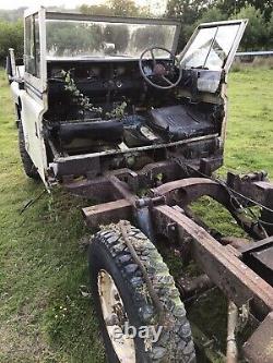 Landrover Series 3 Carawagon, plus new original unused Solihull chassis, o/d etc