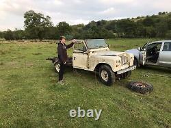 Landrover Series 3 Carawagon, plus new original unused Solihull chassis, o/d etc