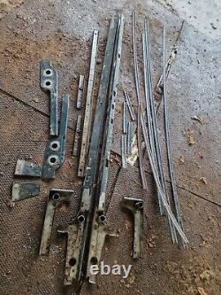 Landrover series 2 2a 3 109 rear body tub cappings van galvanised set