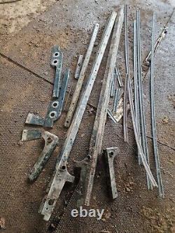 Landrover series 2 2a 3 109 rear body tub cappings van galvanised set