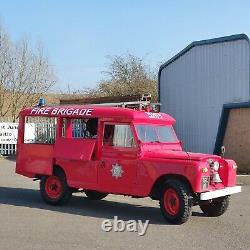 Landrover series 2a fire engine