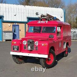 Landrover series 2a fire engine