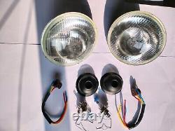 Lucas 7 Conversion LHD Headlight For 1950 Series 1 Land Rover 80 No Pilot