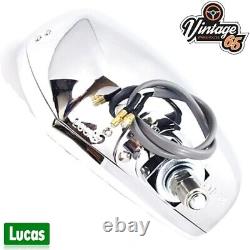 Lucas FT8 LDB305 Driving Light Spot Lamp Classic Cars Lamps Single + Cover