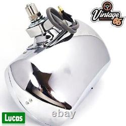 Lucas FT8 LDB305 Driving Light Spot Lamp Classic Cars Lamps Single + Cover