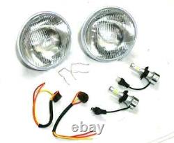 Lucas Headlamp Headlight HID LED Conversion Kit Land Rover Series 1 2 2a 3 86 88