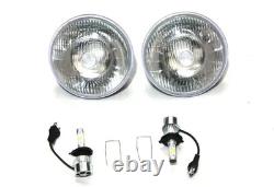Lucas Headlamp Headlight LED Conversion Kit Fit Land Rover Series 1 2 2a 3 86 88