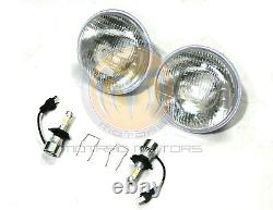 Lucas LHD Headlamp Headlight HID LED Conversion Kit Land Rover Series 1 2 2a 3