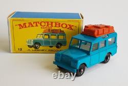 Matchbox Series 12, Safari Land Rover, In Mint E4 Box, Superb Mint Condition