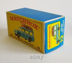 Matchbox Series 12, Safari Land Rover, In Mint E4 Box, Superb Mint Condition