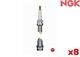 Ngk Spark Plug Iridium For Land Rover Discovery 04-09 4.4 4x4 (taa) Series 3 X8