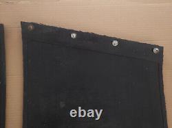 NOS Land Rover Series 88 SWB Series 1 2 2a 3 Rear Mud Flaps & Brackets GLR304