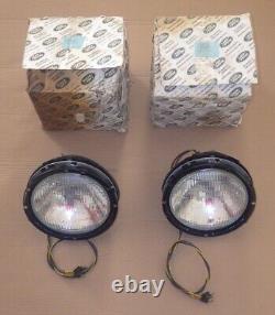 NOS Land Rover Series Military Lightweight Headlamp Headight Assembly x2 264579