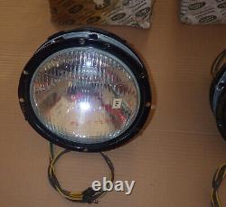 NOS Land Rover Series Military Lightweight Headlamp Headight Assembly x2 264579