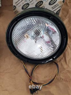 NOS Land Rover Series Military Lightweight Headlamp Headight Assembly x2 264579