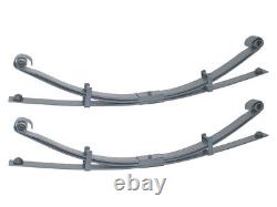 OEM Rear Parabolic Spring Pair 3 Leaf Fits Land Rover Series SWB DA4107