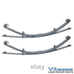 OEM Rear Parabolic Spring Pair 3 Leaf Fits Land Rover Series SWB DA4107