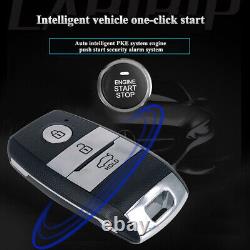 One-Button Engine Starter Kit Car Keyless Entry Remote Start Stop Alarm System