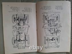 Original 1950 Land Rover Series 1 Owners Operation Manual Instruction Handbook