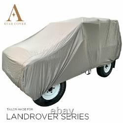 Outdoor Car Cover Fits Land Rover Series 1, 2 & 3 Short Wheel Base Bespoke