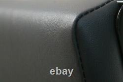 PAIR grey vinyl bench seat + lap belts Fits Land Rover Defender 90/110 Series 88