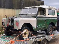 PROJECT 1959 Series 2 Land Rover 88 Petrol, Galvanised Chassis