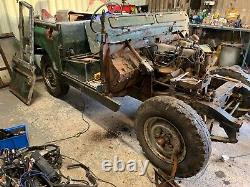 PROJECT 1959 Series 2 Land Rover 88 Petrol, Galvanised Chassis
