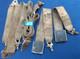 Pair Of Original Genuine Land Rover Series 2 2a Seat Belts, Inc Anchorage Loops