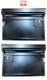 Pair Rh & Lh Front Door Bottoms For Land Rover Series 3 1971-1984