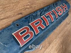 Personalised Hand Painted Land Rover Series Front Valance Apron, Garage, Display