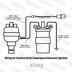 Powerspark 43D Positive Earth Distributor for Massey Ferguson TEA TED 20 Tractor