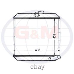 Radiator for LANDROVER Series III 577609 10224