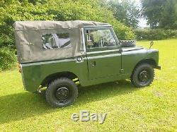 Rare 1959 Land Rover Series 2 SWB 88 2.25L Petrol Tax & MoT Exempt Ex Military