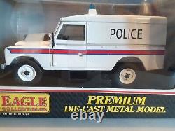 Rare NEW 1/18 Eagle collectibles Series 3 police patrol Land Rover LWB 4409000