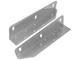Rear Body Tub Bracket Set (lh/rh) Land Rover Series 1- Da3273 / Da3274