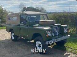 Reduced! 1980 Land Rover Series 3 109 2.3 Petrol With Canvas Top