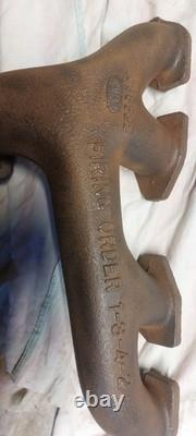 Rover P4 80 Exhaust Manifold 4 cylinder land rover series 1