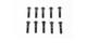 Series Land Rover 1948-1984 Bolt Drive Member X10pcs Part#215331