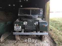 Series 1 land rover