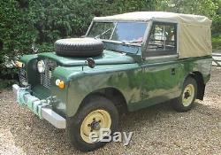 Series 2 Land Rover, Galvanised chassis MOT and Tax exempt